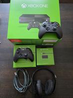 Xbox One 512GB, Spelcomputers en Games, Spelcomputers | Xbox One, Ophalen, Xbox One, Met 2 controllers, 500 GB