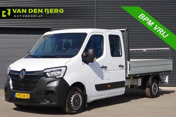 Renault Master T35 2.3 dCi L3 OPEN LAADBAK, 150PK, DC-7P, AI beschikbaar voor biedingen