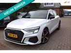 Audi A3 Sportback TFSI e S-LINE/204PK/ AUTOM/ADAP CRUISE/PAN, Auto's, Audi, Gebruikt, 4 cilinders, 1535 kg, Wit