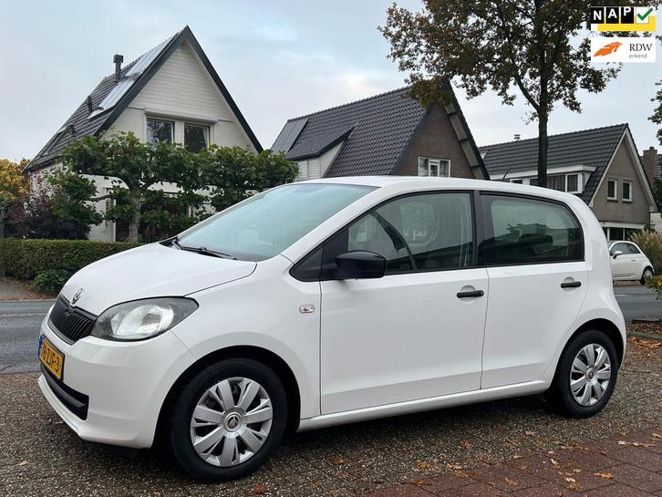 Skoda Citigo 1.0 Greentech Arctic 5 deurs NL-AUTO NAP!, Auto's, Skoda, Bedrijf, Te koop, Citigo, ABS, Airbags, Airconditioning