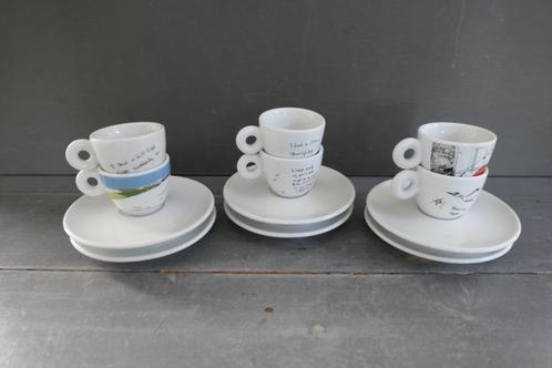 6 x Illy Espresso 'Dream' design Shizuka Yokomizo Illy Art, Huis en Inrichting, Keuken | Servies, Zo goed als nieuw, Kop(pen) en/of Schotel(s)