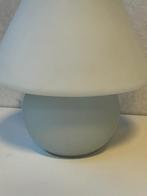 Jaren 70 mushroom tafellamp SCE France vintage design lamp, Gebruikt, Vintage, Ophalen of Verzenden, Glas