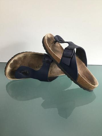 GRATIS VERZENDEN | BIRKENSTOCK Boris blauwe slippers 38 beschikbaar voor biedingen