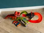 Hot wheels racebaan dinosaurus, Kinderen en Baby's, Speelgoed | Racebanen, Ophalen of Verzenden, Zo goed als nieuw, Hot Wheels