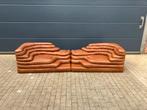 2x De Sede Terrazza Ds-1025 (rechts & links element) Cognac, Ophalen of Verzenden, Nieuw, Leer, Cassina artifort b&b italia vitra togo mah jong flos edra Elda