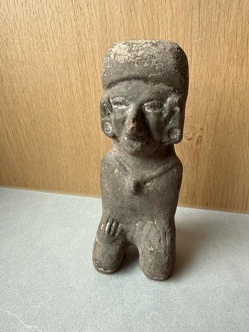 Pre-Columbiaans Aardewerk Figuur Mexico/Centraal-Amerika, Antiek en Kunst, Kunst | Beelden en Houtsnijwerken, Ophalen of Verzenden
