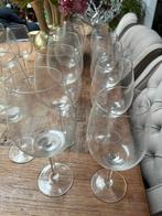 T.k 11 Grote Wijnglazen te Koop, Huis en Inrichting, Keuken | Servies, Ophalen, Glas of Glazen, Gebruikt, Glas