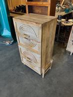 Unieke Ladenkast Ibiza/Boho Hout met Webbing Nieuw, Huis en Inrichting, Kasten | Ladekasten, Ophalen, Overige materialen, Ibiza/Boho/Botanisch