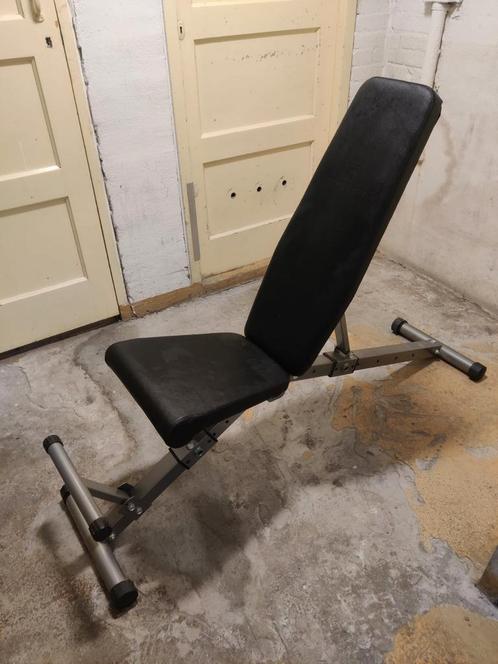 Verstelbare fitnessbank / Adjustable workout bench, Sport en Fitness, Fitnessmaterialen, Zo goed als nieuw, Fitnessbank, Ophalen
