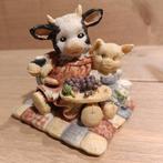 Enesco Mary Moo Moos 1993 druiven koe varken, Ophalen of Verzenden, Zo goed als nieuw, Dier