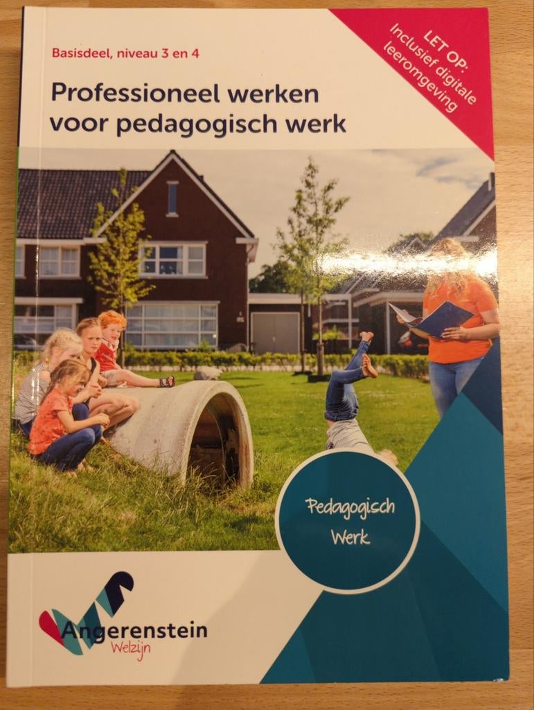 Professioneel werken voor pedagogisch werk, Ophalen of Verzenden, Zo goed als nieuw, MBO, B. Becker, M. Beers, J. Bolt, W. den Brok, B. Brouwer