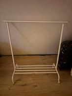 IKEA kledingrek - wit, Ophalen, Met wielen, Zo goed als nieuw