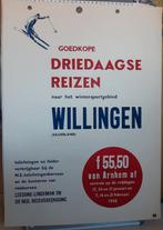 Originele poster Ski Willingen Sauerland Nederl. Spoorwegen, Verzenden, A1 t/m A3, Reclame, Rechthoekig Staand