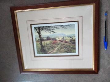 Keith Melling gesigneerde prent Summer Hillside beschikbaar voor biedingen