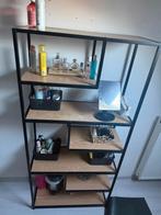 Stellingkast metaal en hout, Huis en Inrichting, Ophalen of Verzenden, Zo goed als nieuw