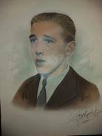 Oud portret 1943. Kooyman Rotterdam., Verzamelen, Foto's en Prenten, Ophalen of Verzenden, Voor 1940, Zo goed als nieuw, Overige onderwerpen