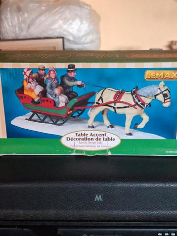 Lemax Family Sleigh Ride 2008 - Compleet! beschikbaar voor biedingen