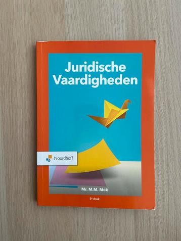 Juridische Vaardigheden - Mok - 5e druk beschikbaar voor biedingen