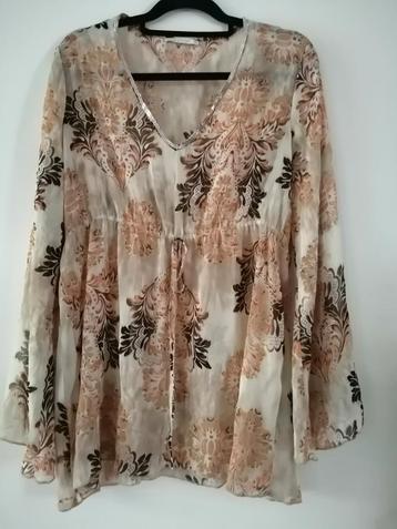 Bruin tuniek Amisu maat 44 46  beschikbaar voor biedingen