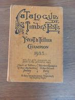 Zeer oude Yvert & Tellier Catalogus 1935, Postzegels en Munten, Ophalen of Verzenden, Catalogus