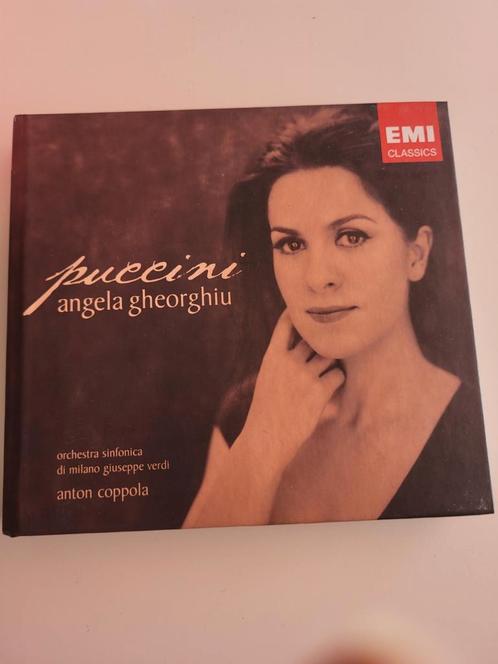 Puccini - Angela Gheorghiu 2 CD, Cd's en Dvd's, Cd's | Klassiek, Zo goed als nieuw, Opera of Operette, Romantiek, Ophalen of Verzenden