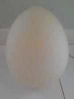Verrerie de vianne eilamp eierlamp eivorm lamp wit, Minder dan 50 cm, Glas, Ophalen of Verzenden, Zo goed als nieuw