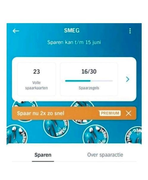 🌸AH smeg zegels digitaal, 23 volle spaarkaarten!🌸, Verzamelen, Supermarktacties, Albert Heijn, Ophalen of Verzenden