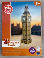 Playtive 3D Big Ben Puzzel - Nieuw, Ophalen of Verzenden, Minder dan 500 stukjes, Nieuw, Rubik's of 3D-puzzel