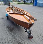 Flits zeilboot met trailer compleet met toebehoren, Ophalen, Zo goed als nieuw, 3 tot 6 meter, Minder dan 15 m²