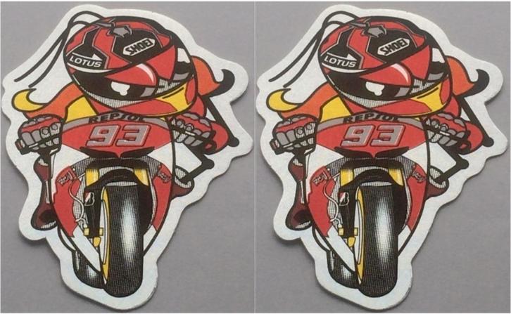 Marc Márquez 93 metallic sticker set #16, Motoren, Accessoires | Stickers, Ophalen of Verzenden