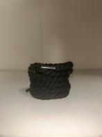 Zwart Chunky Rope Shoelaces 140cm - Dikke Touw Schoenveters, Ophalen of Verzenden, Nieuw, Zwart