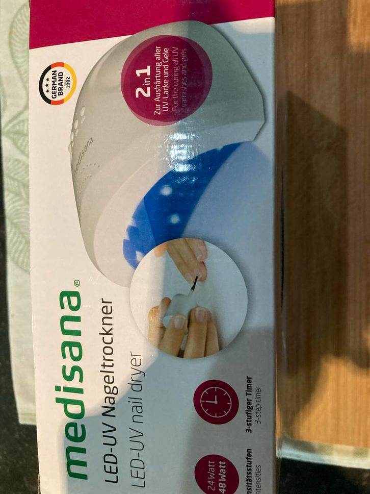 Nageldroger, Sieraden, Tassen en Uiterlijk, Uiterlijk | Cosmetica en Make-up, Nieuw, Toebehoren, Handen en Nagels, Wit, Ophalen of Verzenden