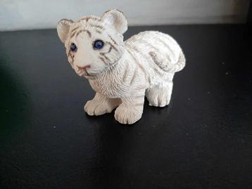 Sandicast beeldje witte tijgerwelp (1994)! beschikbaar voor biedingen