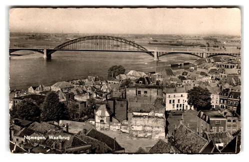 Nijmegen, Waalbrug, Verzamelen, Ansichtkaarten | Nederland, Ongelopen, Gelderland, 1940 tot 1960, Verzenden