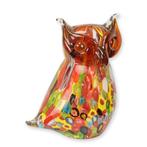 Murano uil groot model, Ophalen
