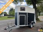Humbaur twee paards trailer zadelkamer Nieuw hout 4.750,-, Dieren en Toebehoren, Paarden en Pony's | Trailers en Aanhangwagens