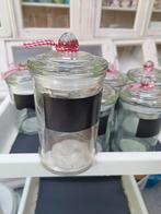 Glazen pot, Huis en Inrichting, Keuken | Potten en Pannen, Ophalen, Zo goed als nieuw, Glas, Pot, Bus of Blik
