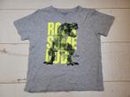 Grijs met Neon geel shirt "Dinosaurus mt 116,  als NIEUW, Ophalen, Jongen, Shirt of Longsleeve