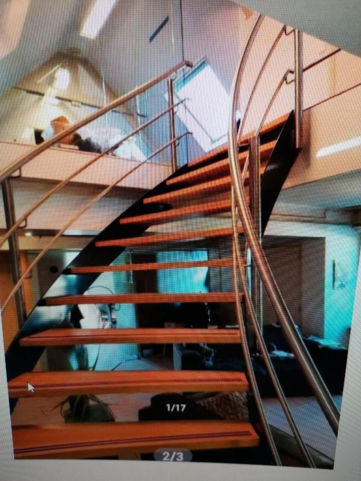 trap, Doe-het-zelf en Verbouw, Ladders en Trappen, Zo goed als nieuw, Trap, 2 tot 4 meter, Ophalen