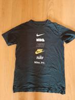 Zwart Nike t shirt maat 164, Ophalen of Verzenden, Zo goed als nieuw, Shirt of Longsleeve