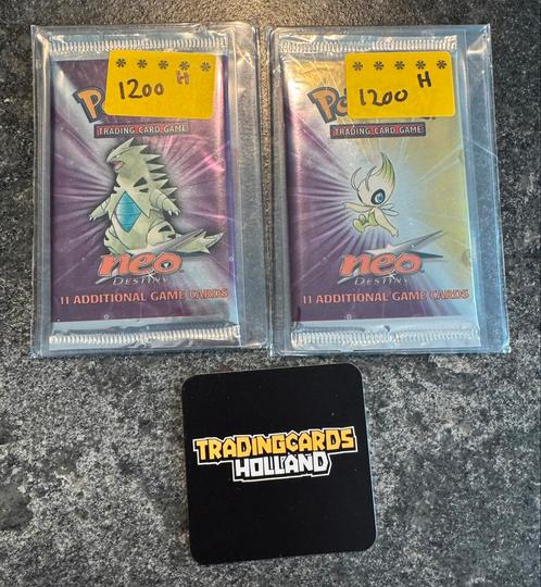 Pokemon Neo Destiny Booster Pack Factory Sealed Heavy, Hobby en Vrije tijd, Verzamelkaartspellen | Pokémon, Nieuw, Booster, Ophalen of Verzenden