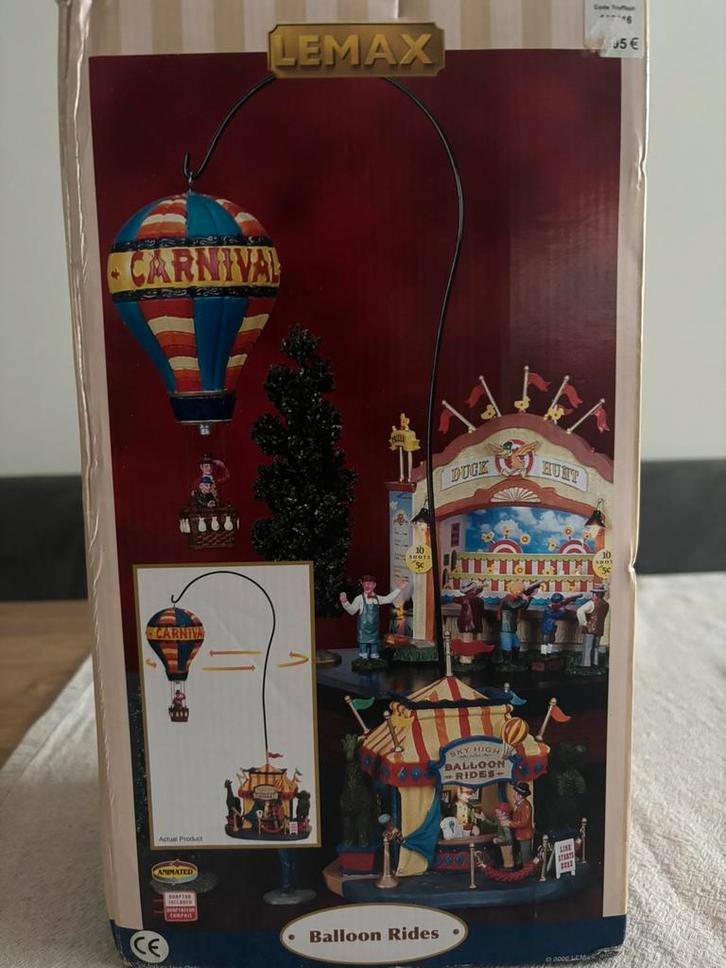 Lemax carnival balloon rides, Diversen, Kerst, Zo goed als nieuw, Ophalen of Verzenden