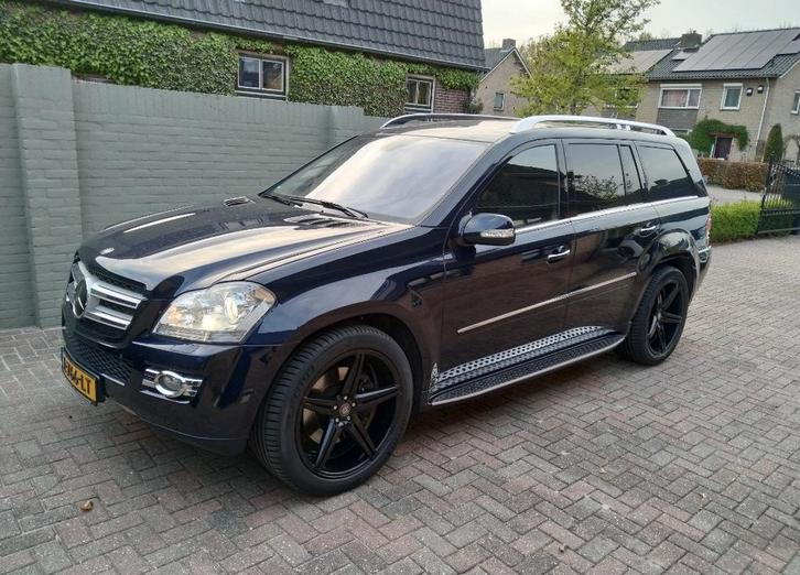 Mercedes-Benz GL 4.0 CDI Gl420 4MATIC AUT 2007 Blauw, Auto's, Volkswagen, Particulier, 4x4, ABS, Achteruitrijcamera, Adaptieve lichten