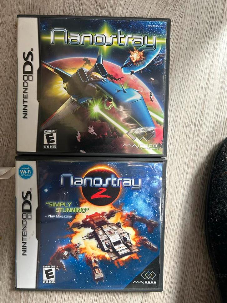 Nanostray 1 & 2 - Nintendo DS, Spelcomputers en Games, Games | Nintendo Game Boy, Gebruikt, Shooter, 1 speler, Vanaf 7 jaar, Ophalen of Verzenden