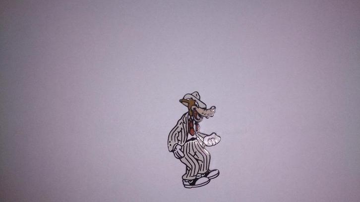 Droopy tex Avery wolf pins set strip tekenfilm, Verzamelen, Speldjes, Pins en Buttons, Zo goed als nieuw, Ophalen of Verzenden