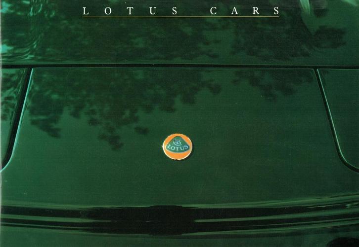 Folder Lotus Esprit (ca.1989), Boeken, Auto's | Folders en Tijdschriften, Zo goed als nieuw, Overige merken, Verzenden