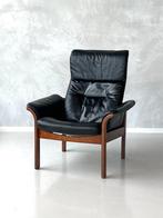 Gote Mobler fauteuil 2x vintage design lounge chair prijs ps, Huis en Inrichting, Gebruikt, Vintage, Ophalen of Verzenden, 75 tot 100 cm