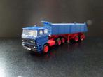 404 herpa daf 3300 3-as kieper blauw 1:87 truck trein bouw, Hobby en Vrije tijd, Modelauto's | 1:87, Ophalen of Verzenden, Bus of Vrachtwagen