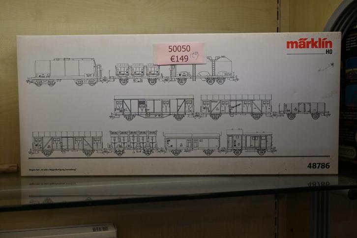 Marklin 48786, Hobby en Vrije tijd, Modeltreinen | H0, Zo goed als nieuw, Wagon, Wisselstroom, Märklin, Ophalen of Verzenden