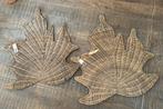 Riviera maison rattan placemat leaf, Huis en Inrichting, Woonaccessoires | Overige, Ophalen